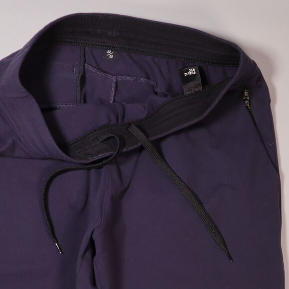 Public Rec Mens 32x30 Daymaker Pants Navy All Day Everyday Sweatpants Casual - Picture 3 of 7